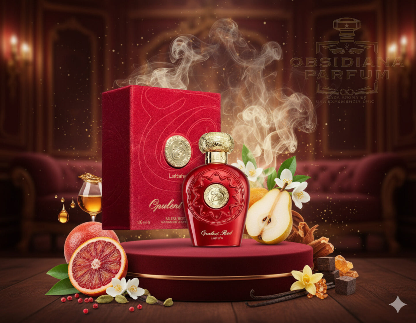 OPULENT RED LATTAFA ORIGINAL⚜️